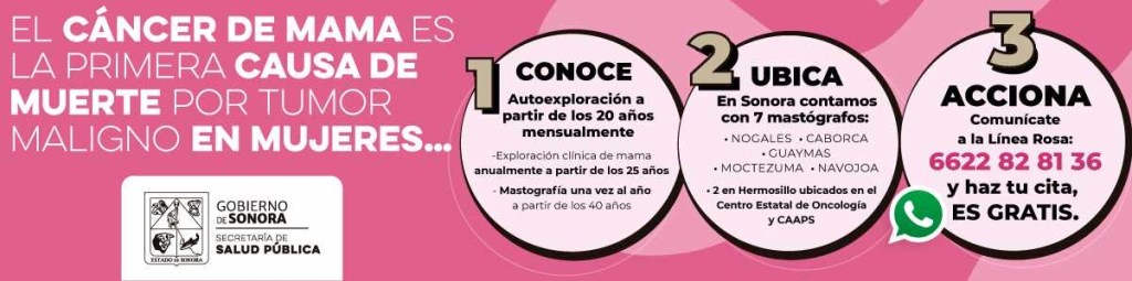 “SENSIBILIZACIÓN DEL CÁNCER DE LA MUJER”   