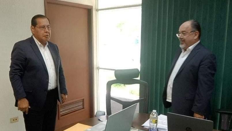 Toma de protesta del Rector de la UTS, Mtro. Sergio Pablo Mariscal Alvarado por parte del representante del Secretario de Educación y Cultura del gobierno del estado de Sonora, maestro Froylán Gámez Gamboa, Presidente del Consejo directivo de la UTS, Dr. Rodolfo Basurto Álvarez, Subsecretario de Educación Media Superior y&nbsp;Superior