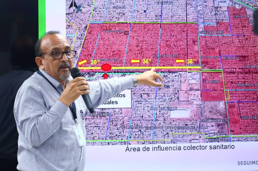 PRESENTA OOMAPAS OBRAS PRIORITARIAS PARA MEJORAR EL DRENAJE SANITARIO EN CAJEME