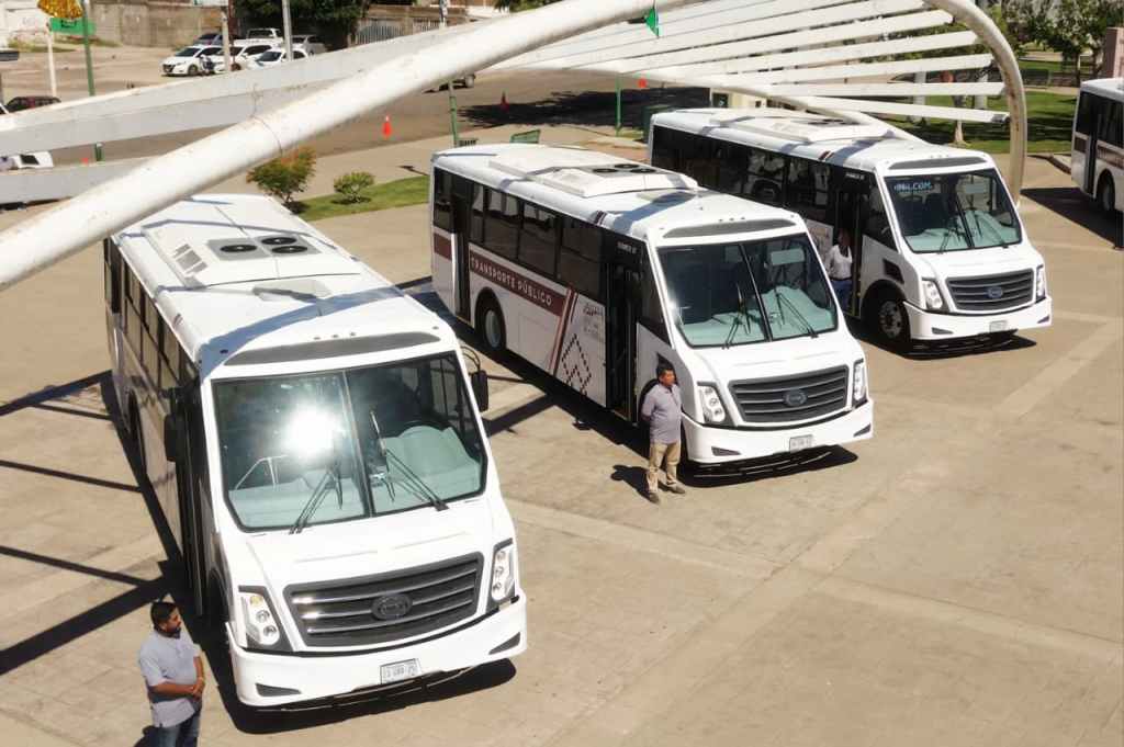 ARRIBAN A CAJEME LAS NUEVAS UNIDADES DE TRANSPORTE&nbsp;PÚBLICO