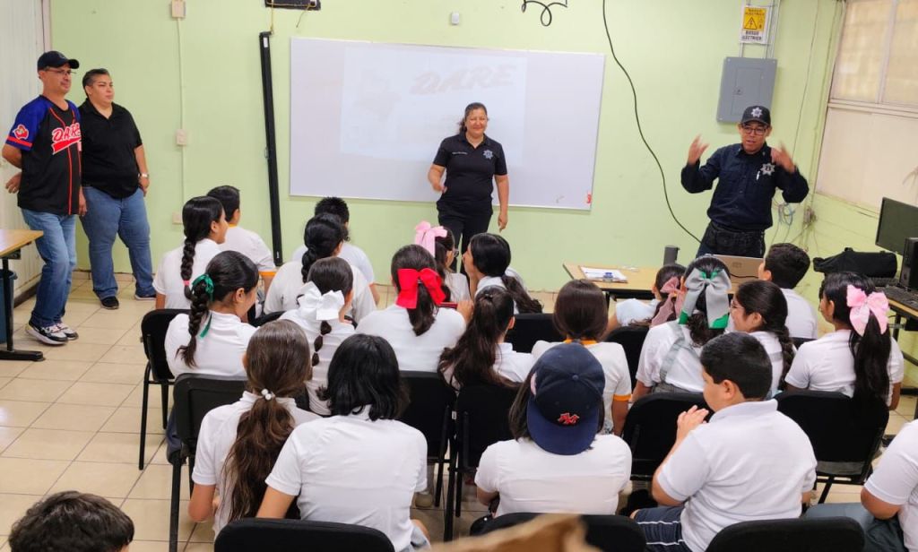 INICIA PROGRAMA DE PREVENCIÓN D.A.R.E. EN ESCUELA PRIMARIA “20 DE NOVIEMBRE”