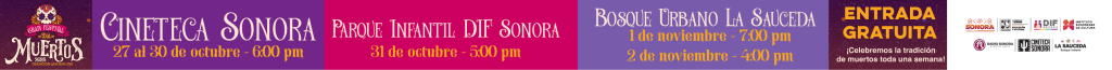 «GRAN FESTIVAL DEL DÍA DE MUERTOS 2025” (DEL 15 DE OCT. AL 2 DE&nbsp;NOV.)