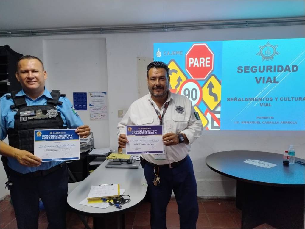 TRÁNSITO MUNICIPAL DE LA SSPM TRABAJA EN FOMENTO DE LA CULTURA VIAL CON EMPRESAS