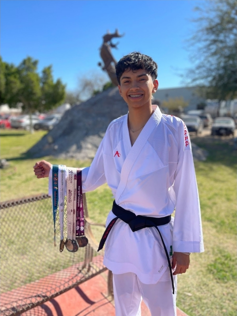 Alumno de Conalep representará a México en campeonato internacional de karate: Gobierno de&nbsp;Sonora