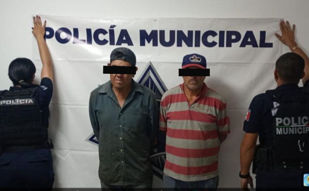 ASEGURAN A TRES PERSONAS POR PROBABLES DELITOS DE ROBO EN&nbsp;CAJEME